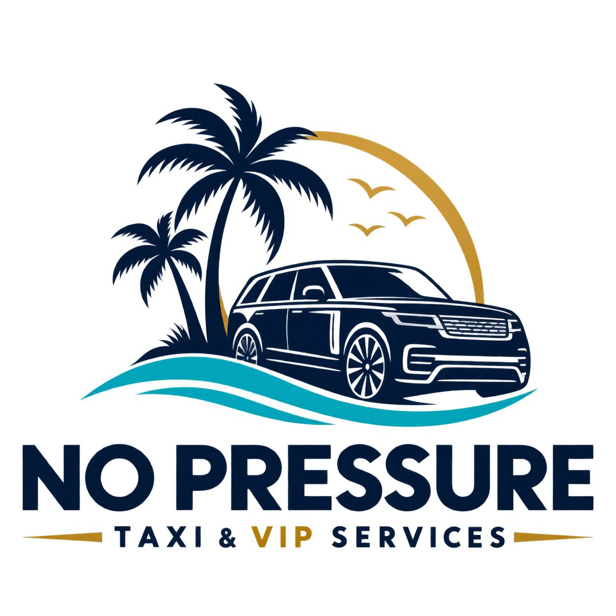 No Pressure Taxi & VIP Services logo